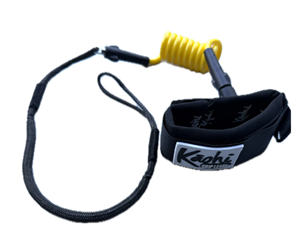 Kaohi INVIZ MINI HYBRID COIL/BUNGEE ANKLE 8mm, YELLOW