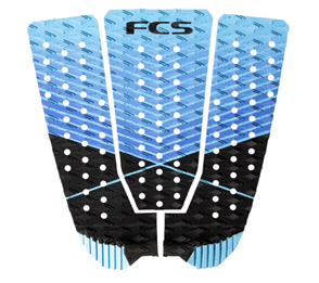 FCS Kolohe Tread-Lite Grip, Black/Tranquil Blue