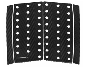 Haydenshapes TRACTION, 4 PIECE FRONT DECK, BLK