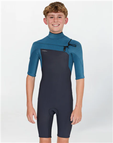 O'Neill BOYS HYPERFREAK CZ SS SPRING 2MM, BLUE HAZE