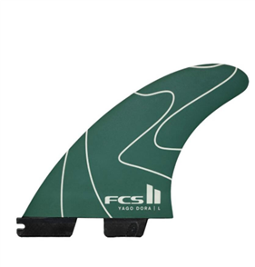 FCS Yago Dora PC Tri Fins Pulse Green