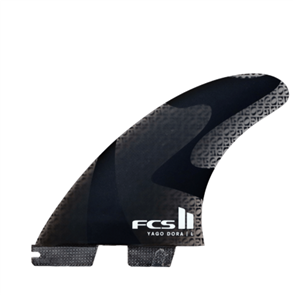 FCS Yago Dora PG Tri Fins Smoke