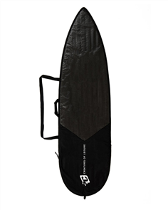 Creatures Of Leisure Shortboard Icon Lite Surfboard Bag, Black/ Silver