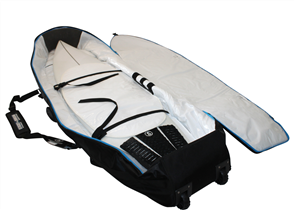 Sticky Johnson Wheelie Travel Boardbag (3-4 Boards)