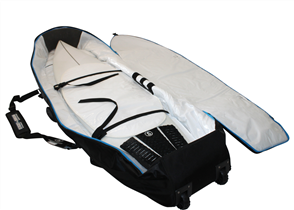 Sticky Johnson Wheelie Travel Surfboard Bag (3-4 Boards)