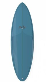 Gerry Lopez Squirty Five-fin Surfboard, Blue