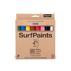 SURFPAINTS Surf Paint Pen Primary Colour Pack
