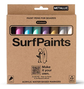 SURFPAINTS Surf Paint Pens Metallic Pack