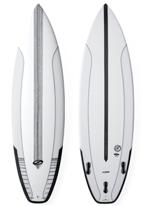 Surftech Pantera Fusion DualSurfboard -Core Surfboard - CustomWhite/Black
