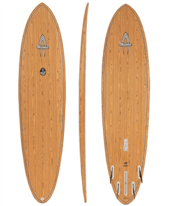 Walden DEVILED EGG MID-LENGTH SURFBOARD - Madera - Futures