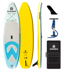 Agenda Tender Isup - 10'6 x 33" x 6" Board Bag & Fin