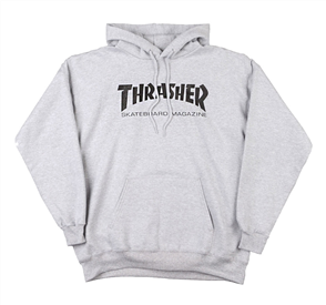 Thrasher Skate Mag Hood Grey
