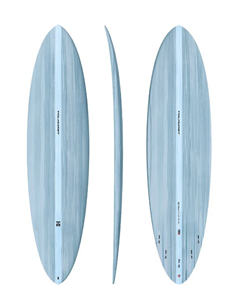 Thunderbolt MID 6 Red Surfboard, Light Blue