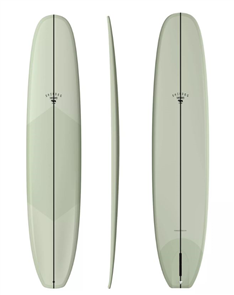Thunderbolt Surfboards Skindog OG Double Scoop Longboard Surfboard, VOLAN