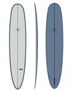 Thunderbolt Skin Dog Peacemaker Longboard Surfboard, DAWN GRAY/SLATE