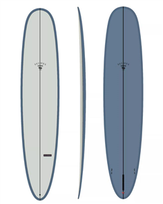 Thunderbolt Surfboards Skindog Peacemaker Longboard, DAWN GRAY/SLATE