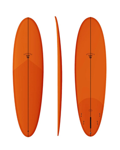 Thunderbolt Surfboards Skindog Ova Surfboard, ORANGE