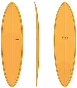 Torq Tet Mod Funboard Classic Colour Orange