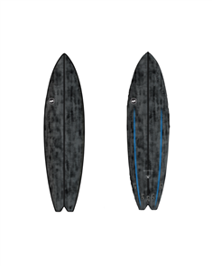 Thunderbolt Surfboards Skin Dog Hydroplane Surfboard, BLUE CARBON