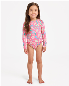 Roxy TW OCEAN LOVER ONESIE, PINK CARNATION