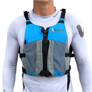 VAIKOBI V3 OCEAN RACING PFD LIFE JACKET, CYAN