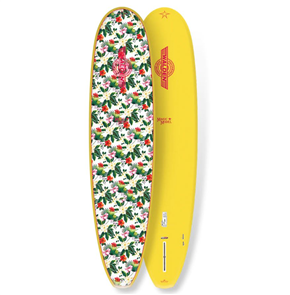 Walden Magic Wahine Surfboard, Yellow/ Floral