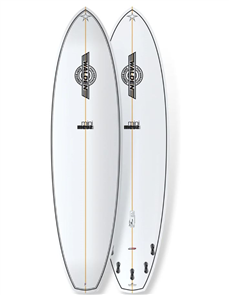 Walden Mini Mega Magic 2 Fusion Surfboard, White