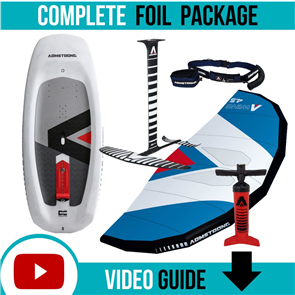 Armstrong Foils Ultimate Wing Combo - Any FG Board + AS Foil + AS V2 A-Wing + Lessons
