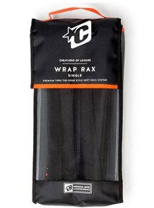 Creatures Of Leisure Wrap Rax - Single Silicon (1-3 Brds), Black