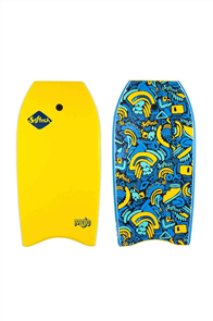 Softech Surfboards Mojo Yellow Retro 45" Bodyboard
