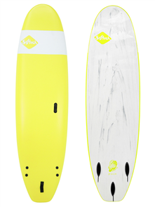Softech Surfboards Zeppelin Soft Surfboard, Ice Yellow