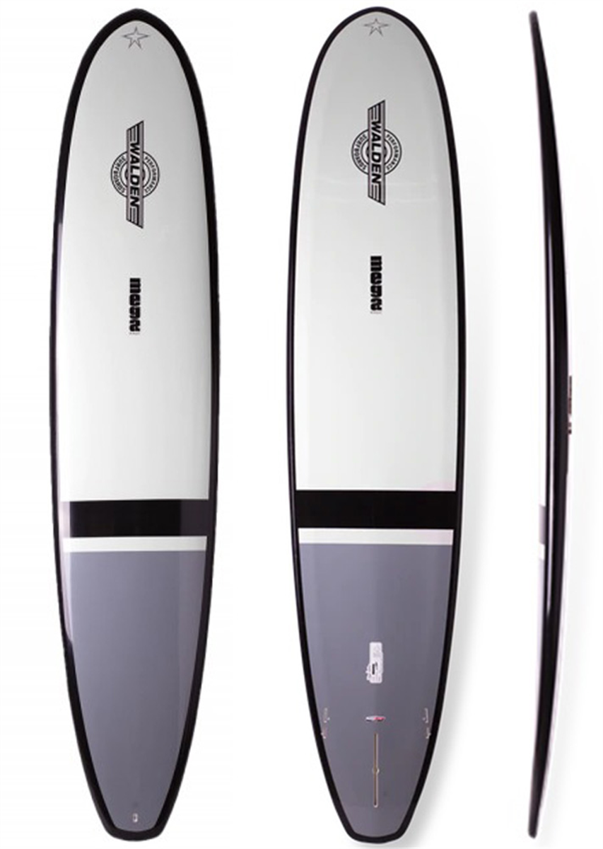Walden Mega Magic Longboard, Tuflite CTech, Grey Underground Surf