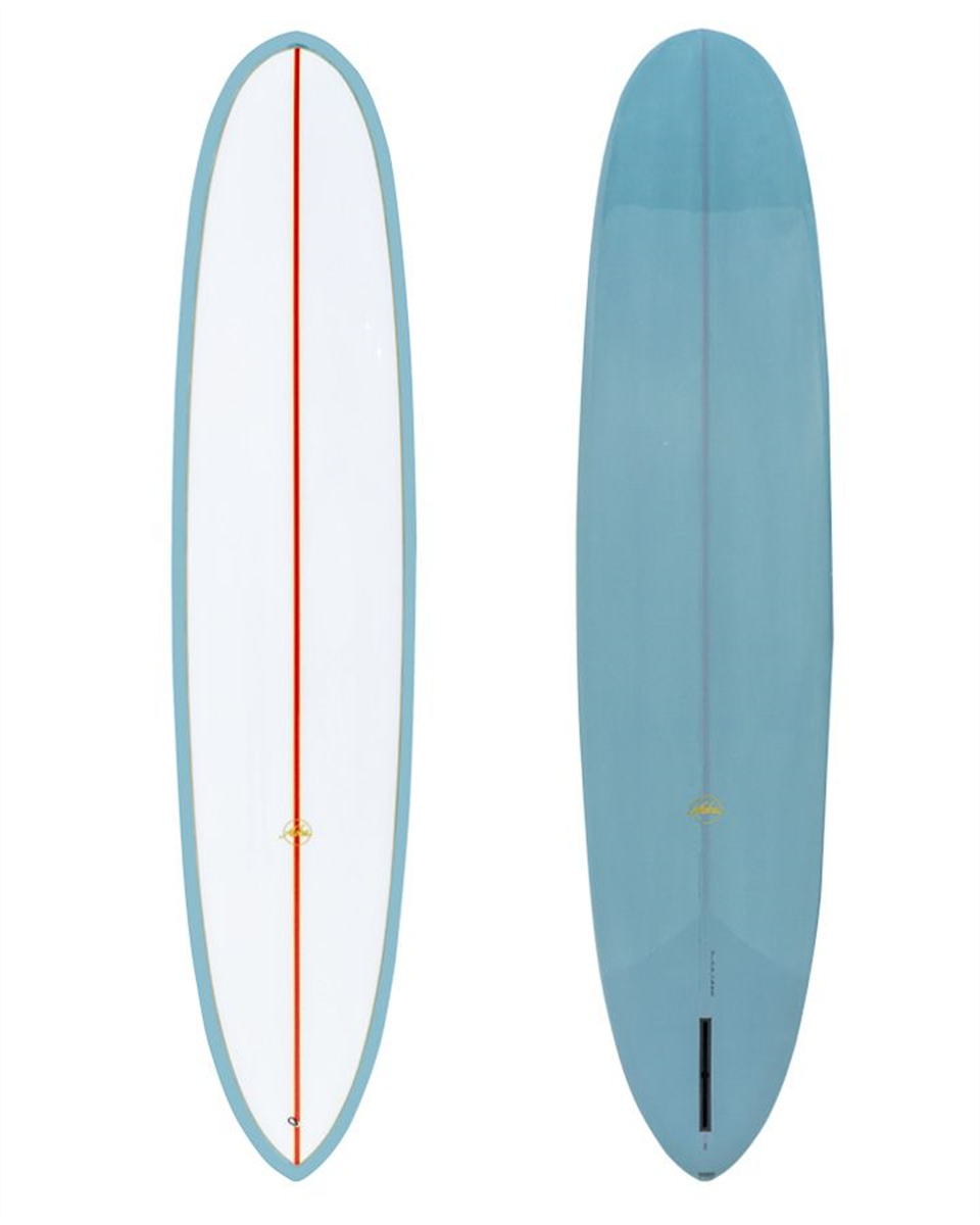 Aloha Pintailnoserider Pu 10 Slotbox Longboard Blue