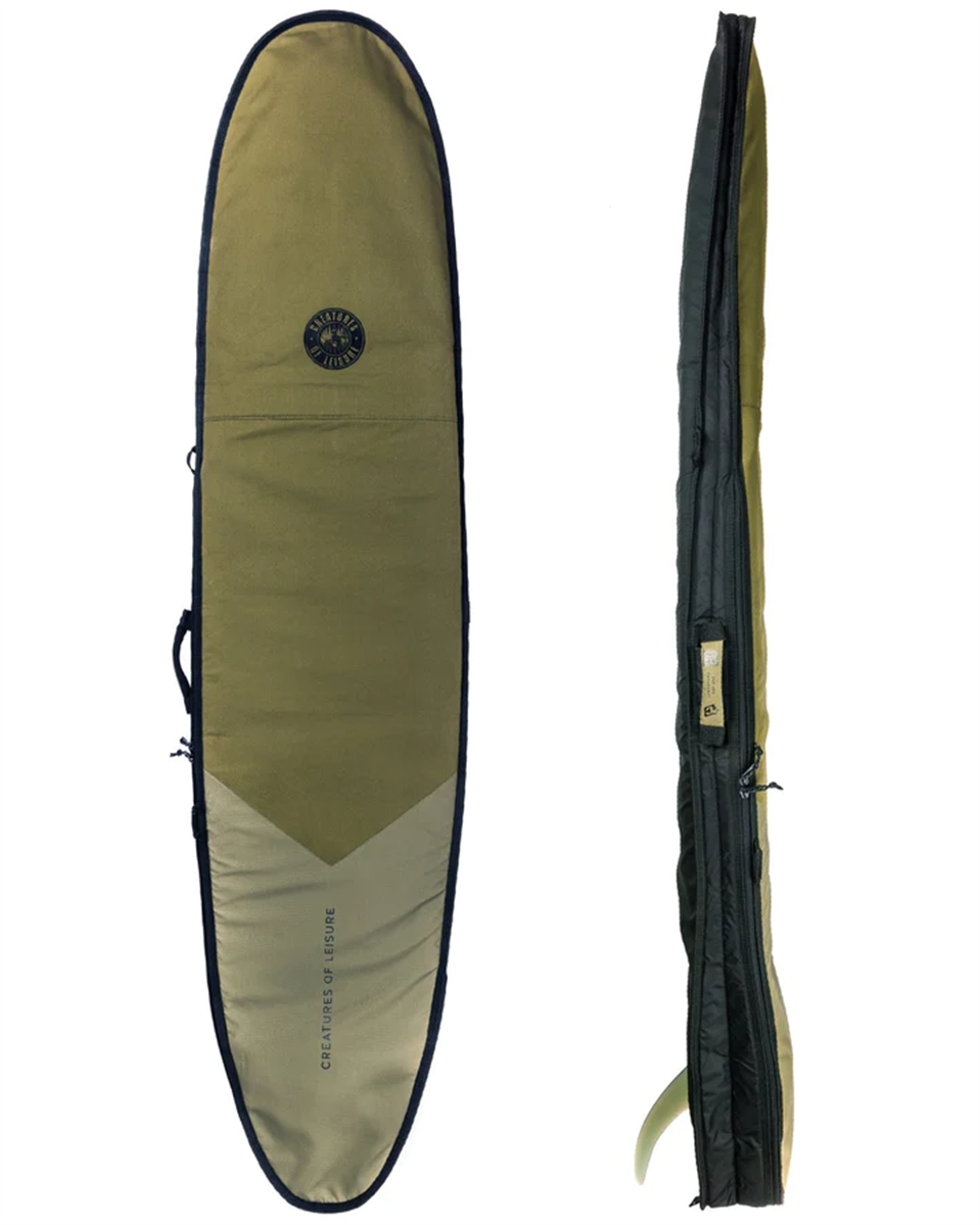 Creatures Of Leisure Hardwear Longboard Day Use Boardbag, Military