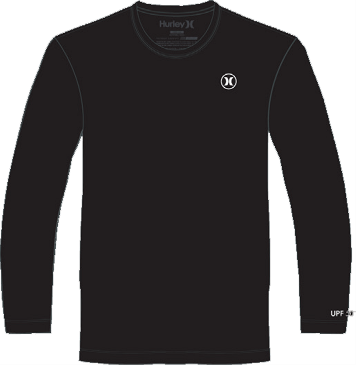 Hurley Dri Fit Icon Long Sleeve Rash Vest 00a Underground Surf Hurley Dri Fit Icon Long Sleeve Rash Vest 00a Underground Surf