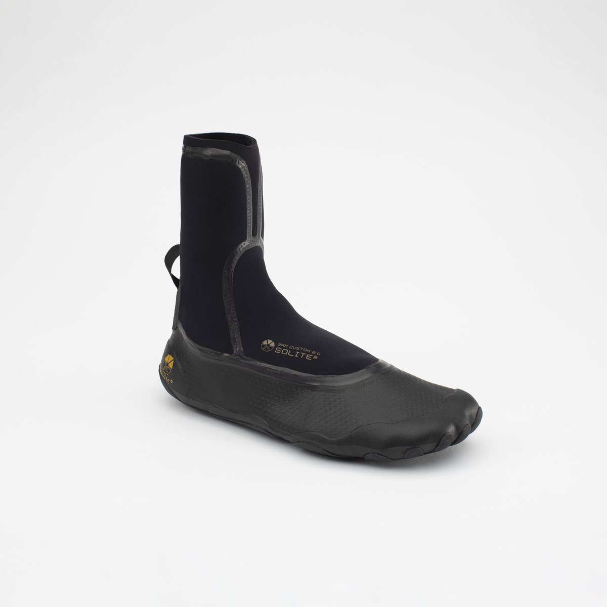 Solite Adults 3mm Custom 2.0 Booties Black/Gum