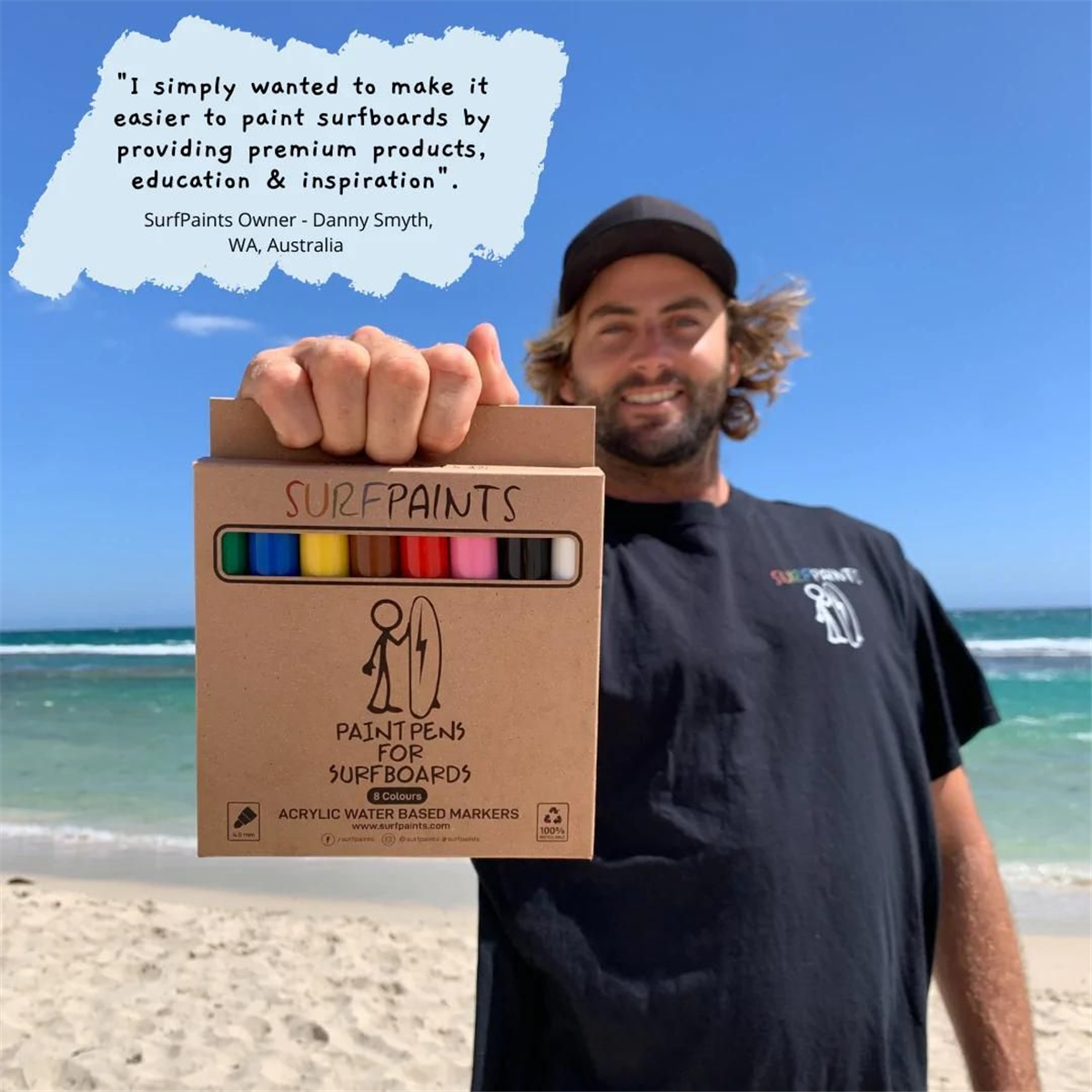 Surfpaints Surf Paint Pen Fluro Pack Underground Surf