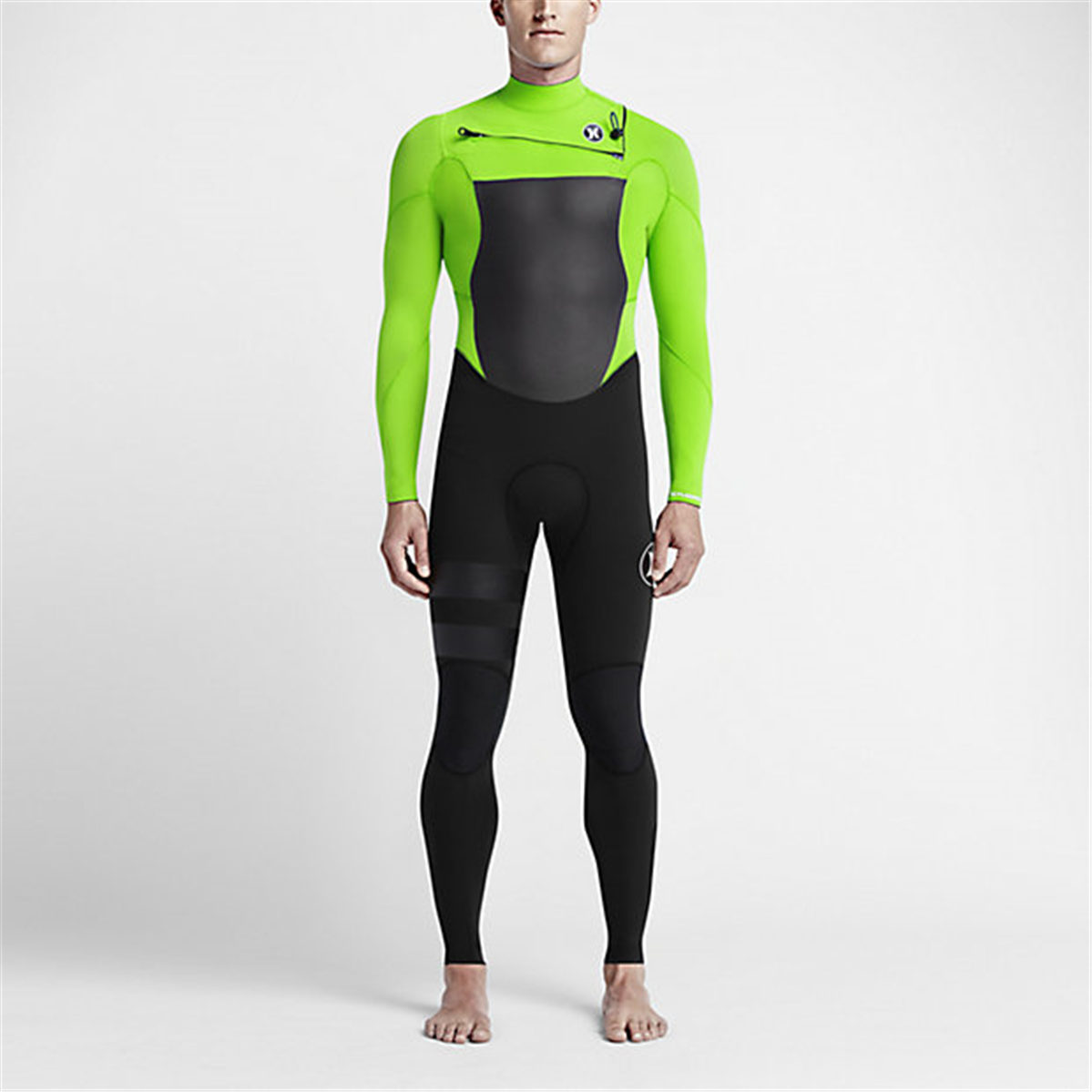 HURLEY 3/2MM FUSION 302 Back Zip FULLSUIT Long Sleeve
