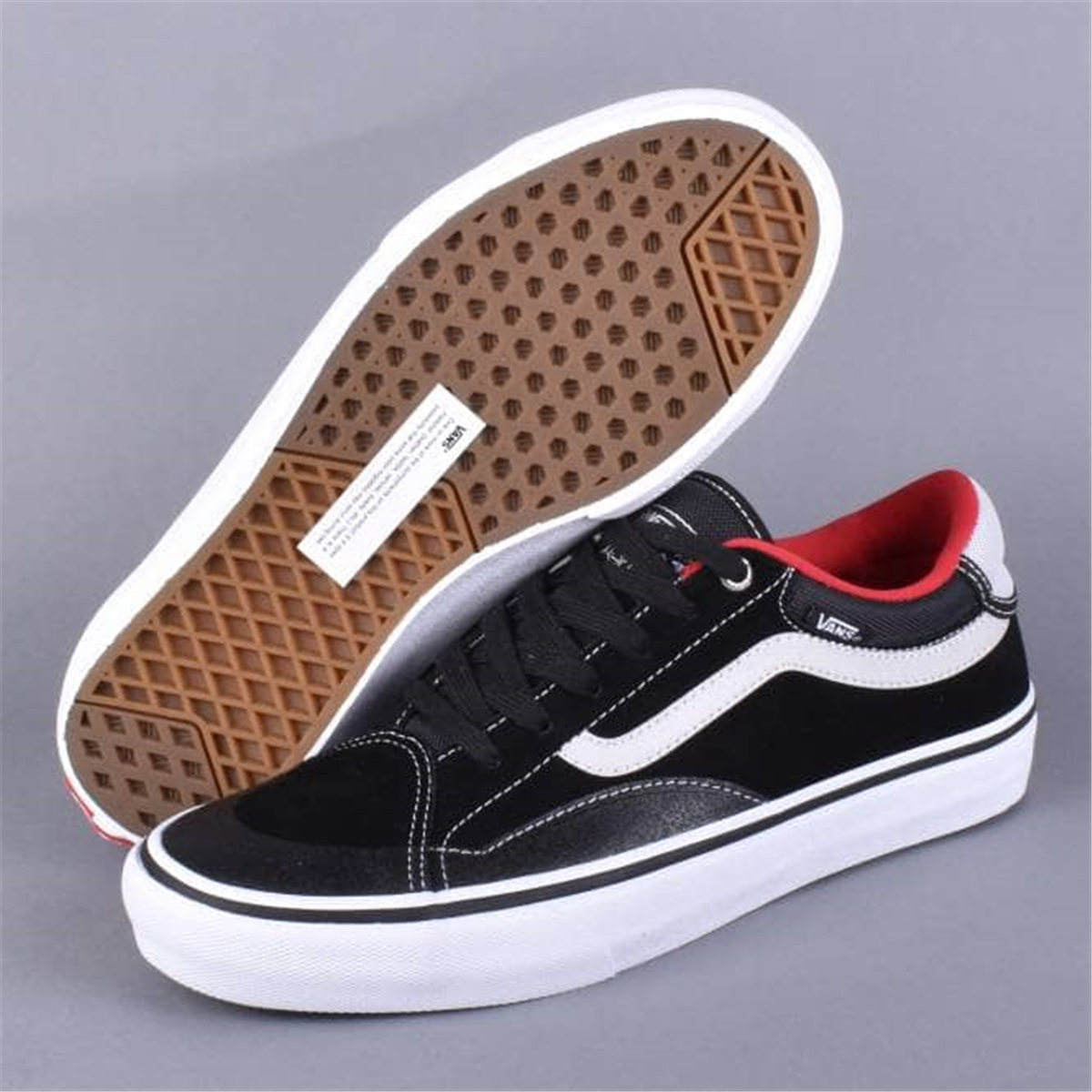 Vans Tnt Advanced Prototype Black White Red Underground Surf